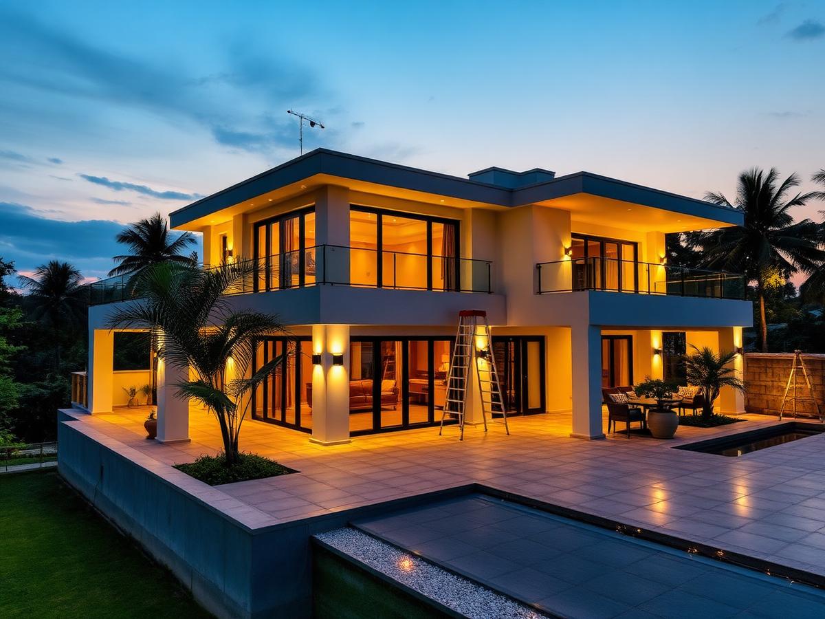 Villa Terrace Protection